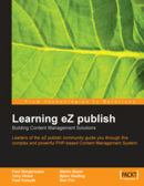 Learning eZ Publish - Book Cover Art Learning eZ Publish - Book Cover Art